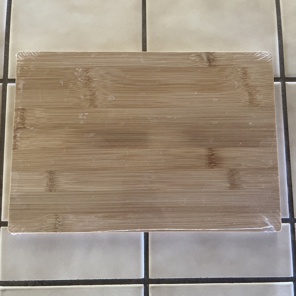 New Small Wood Cutting‎ board 11.25x7.75x.5 Sealed
